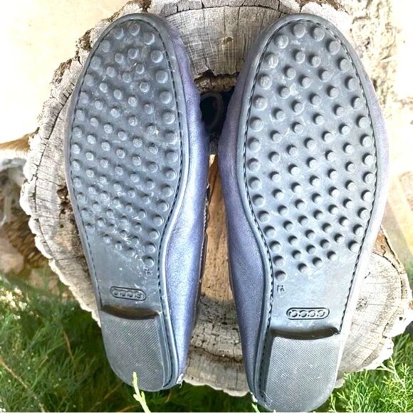 Ecco leather loafers, driving shoes, moccasins, boat shoes. EU41 = US10 - Picture 7 of 7